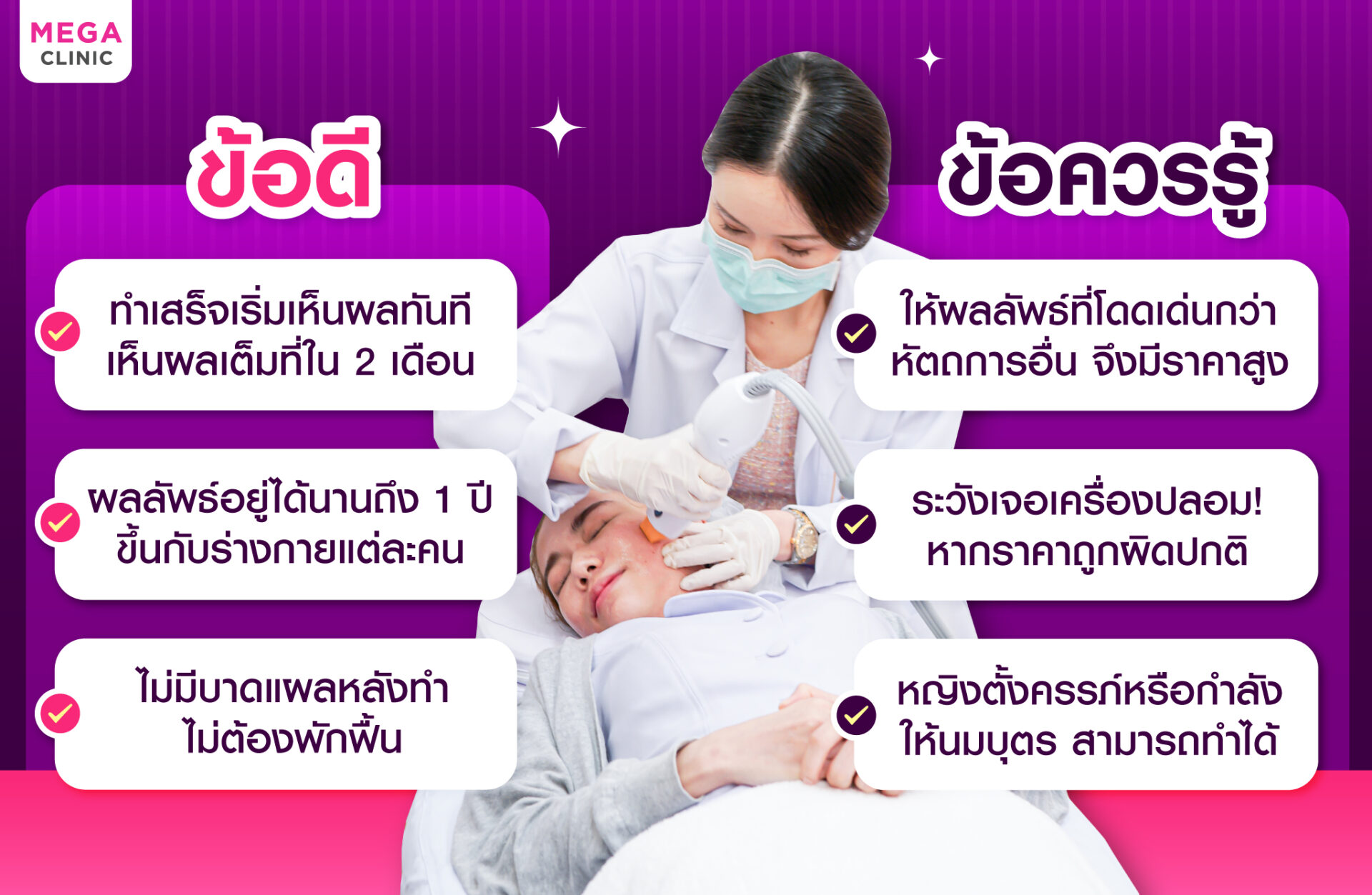 ข้อดีของการทำ Thermage