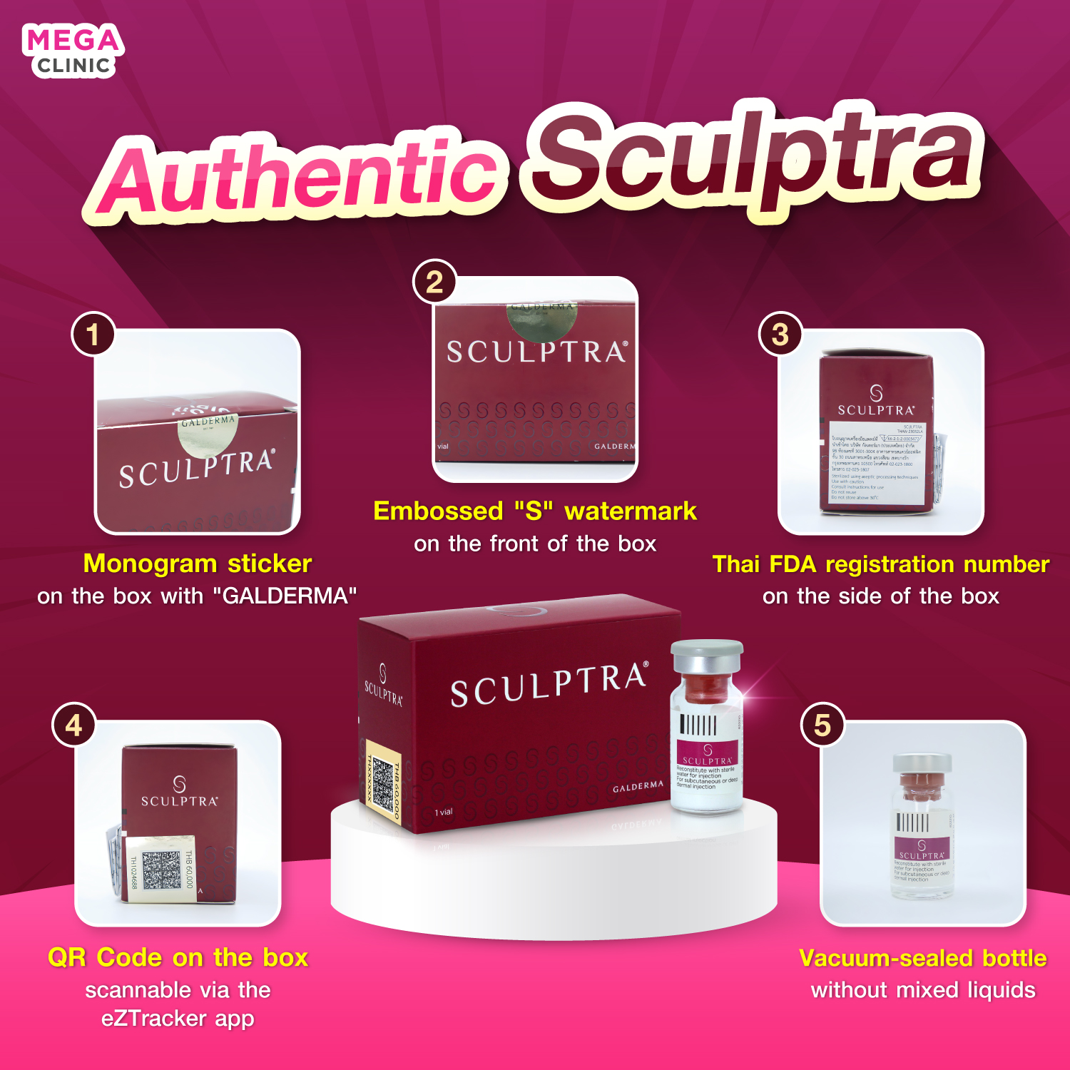 เช็ค Sculptra แท้