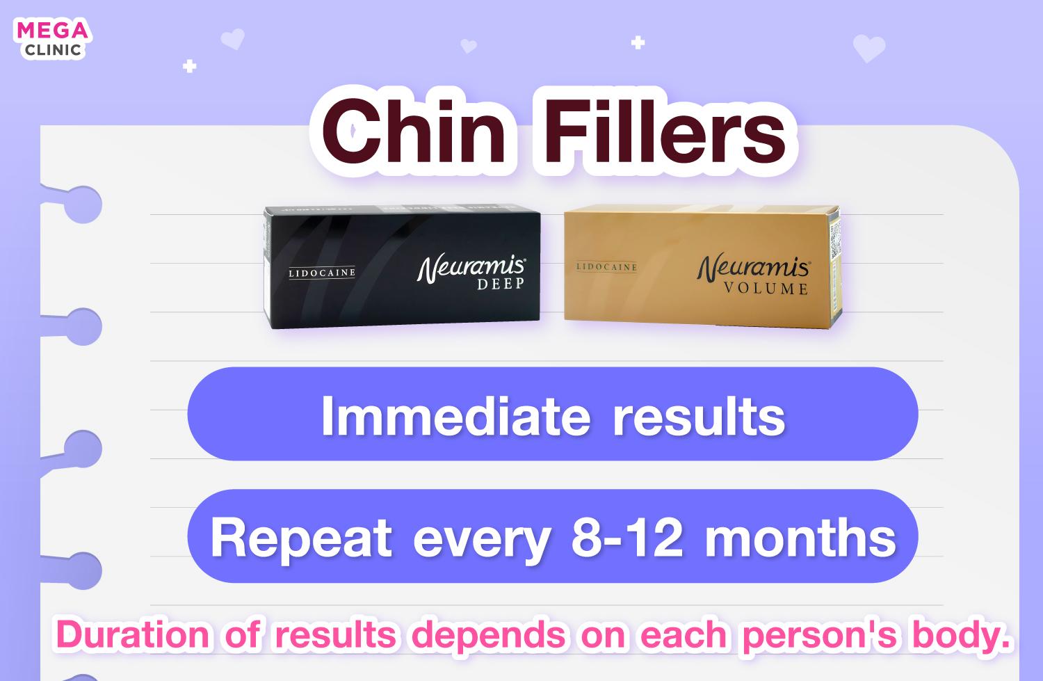 ความรู้การฉีดฟิลเลอร์คาง (Chin Filler)