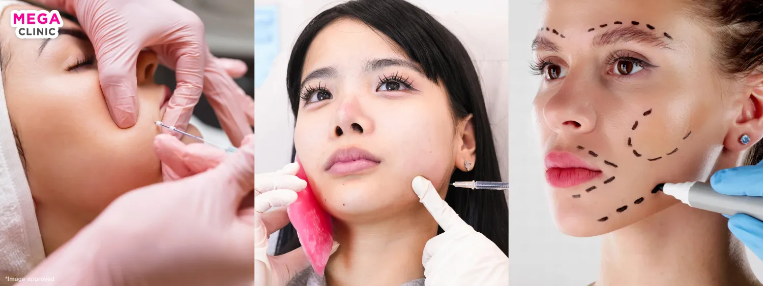 Jaw threads vs Jaw Botox vs Jaw surgery