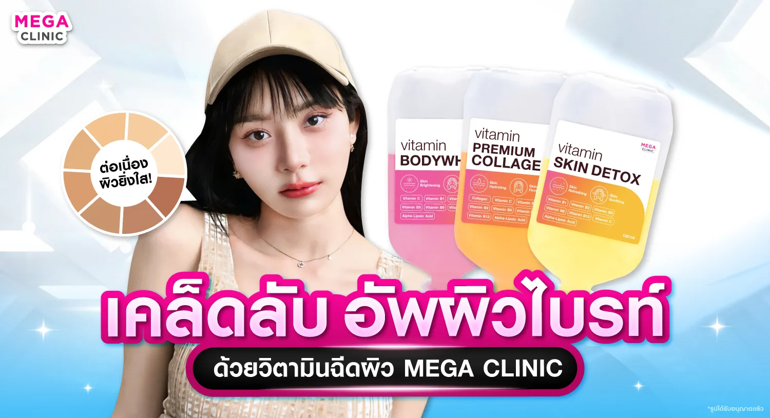 สูตรดริปผิว บำรุงผิว ช่วยให้ผิวกลับมาเนียนนุ่มสุขภาพดี