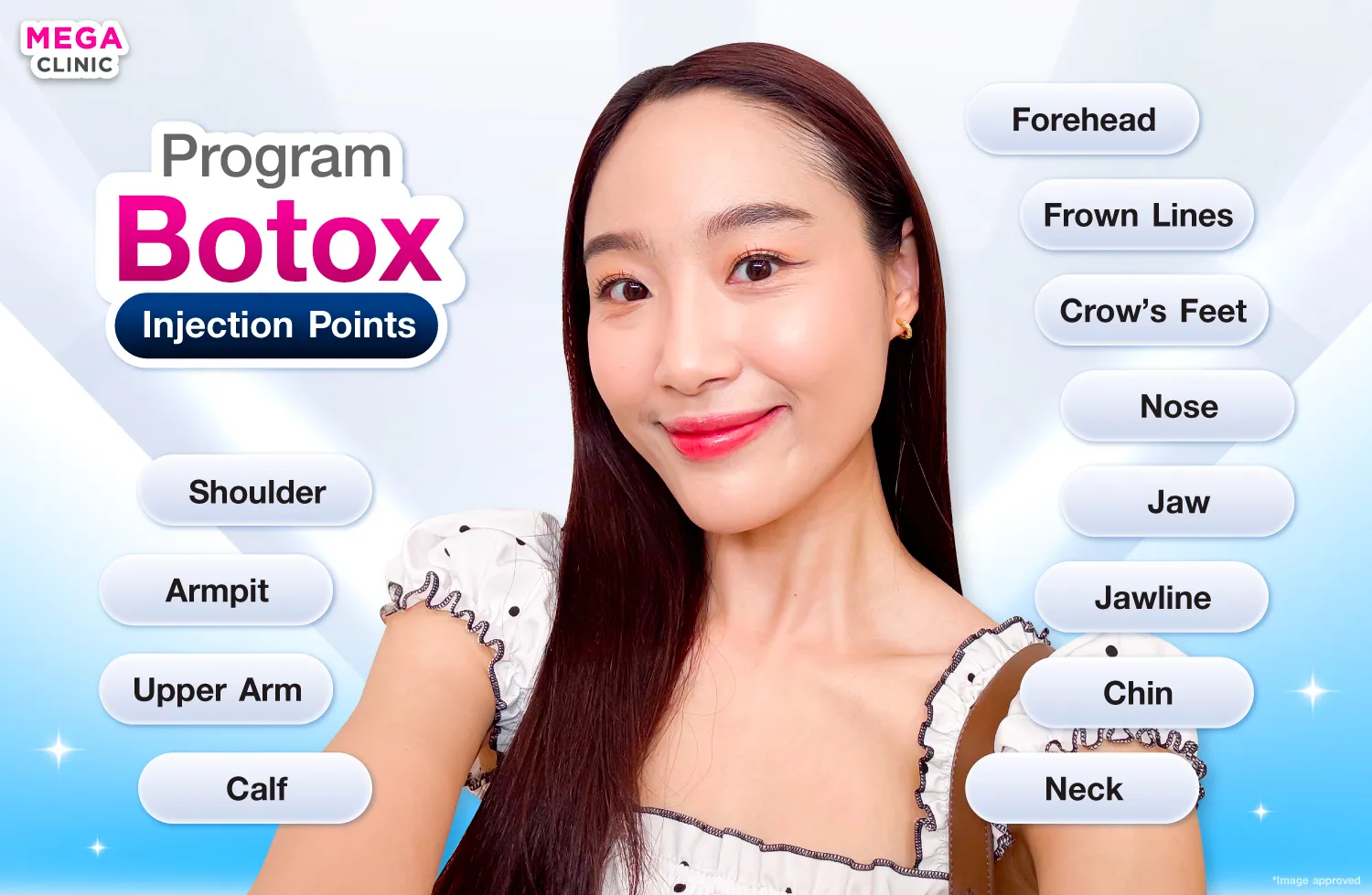 โบท็อก ฉีดตรงไหนได้บ้าง