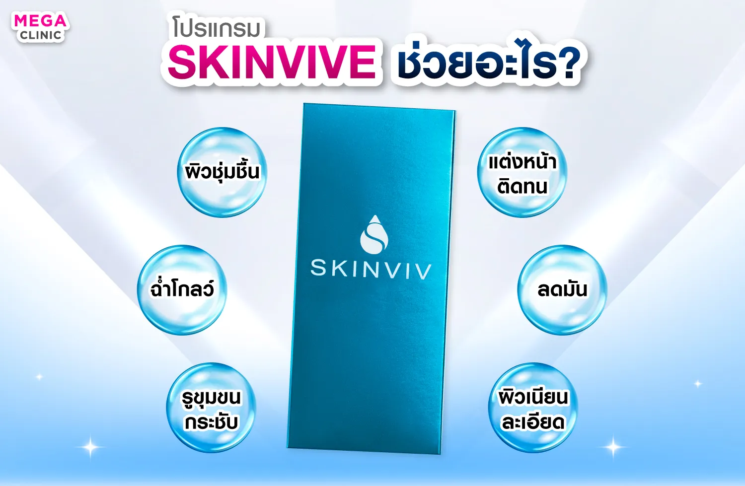 Skinvive ช่วยเรื่องอะไร
